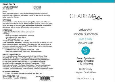 Package Label (Charisma 205)